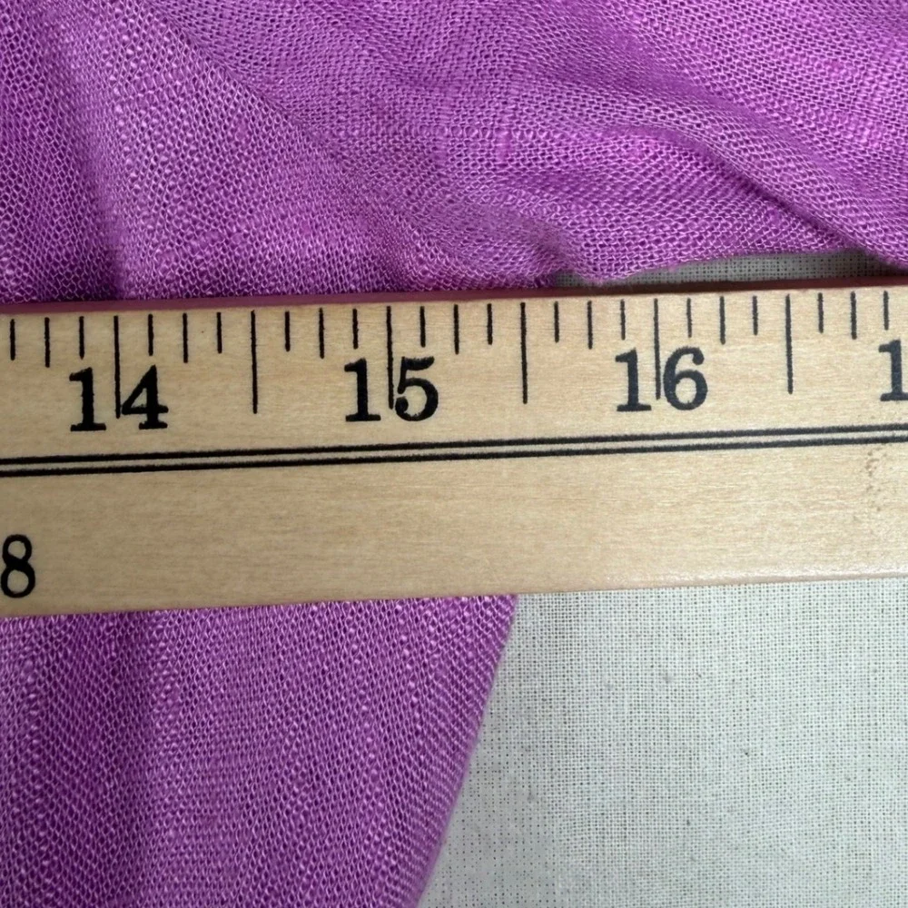 Chelsea &‎ Violet Linen Blend Tiered Sundress size XL Big Girl Lavender Purple